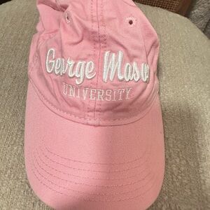George Mason University Legacy Pink Cap with Embroidery